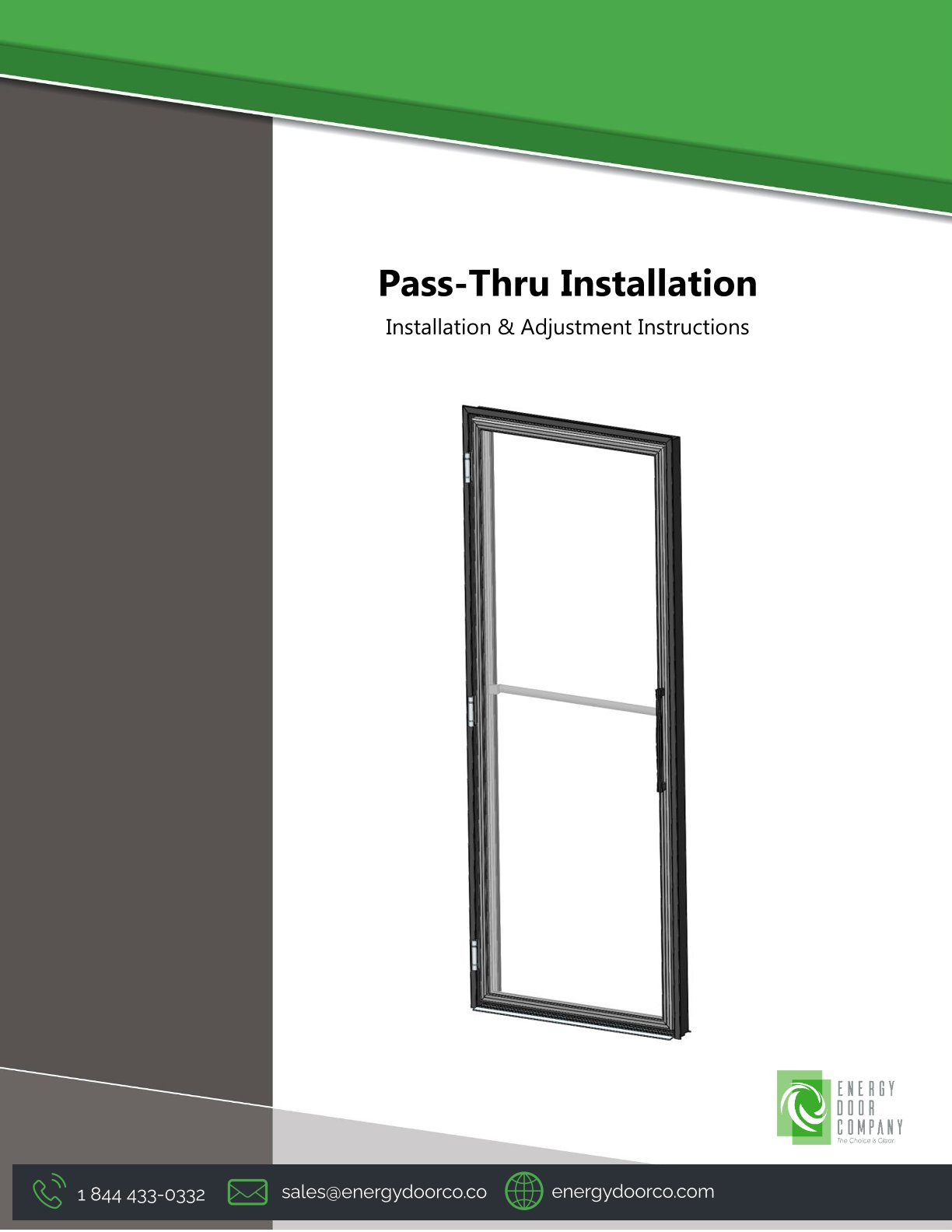 EDC Pass Thru Instructions