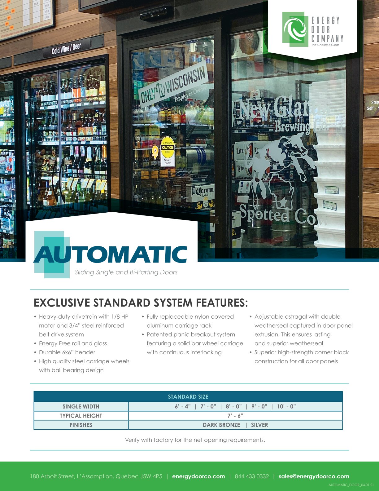 EDC Automatic Sliding