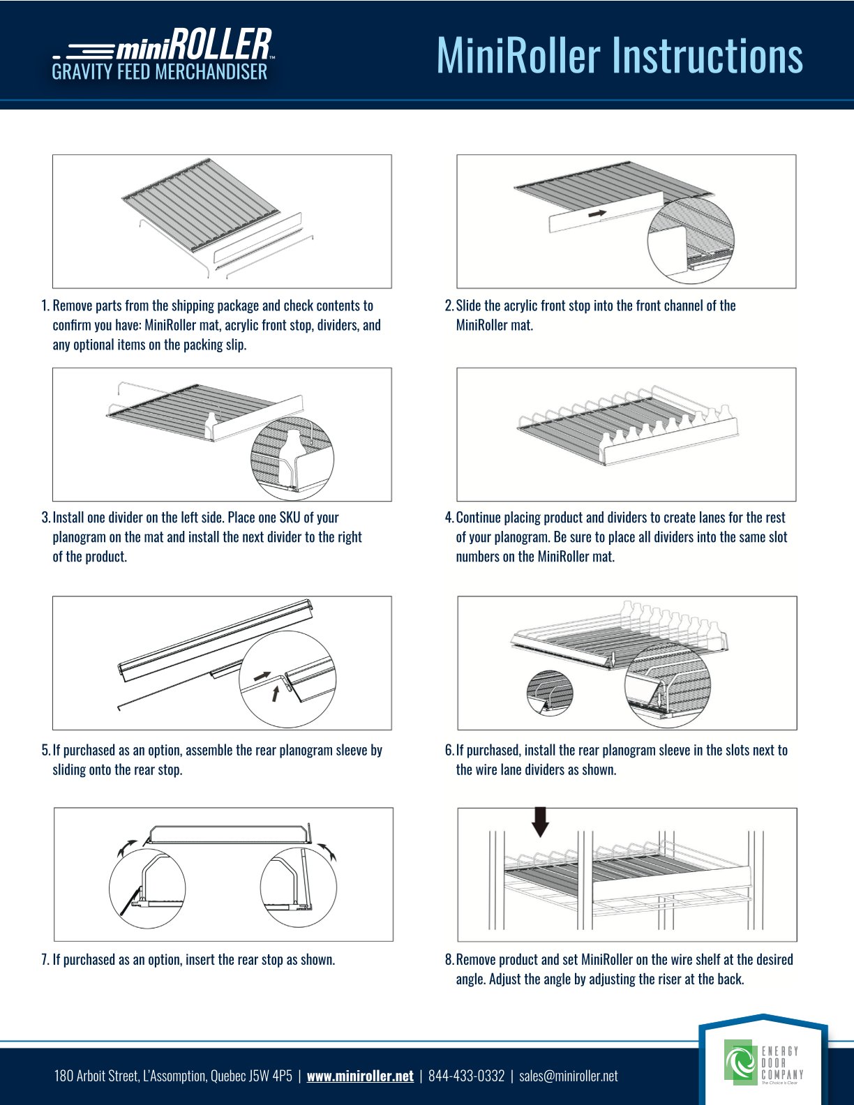 Energy Door Company Mini Roller Installation 11 23